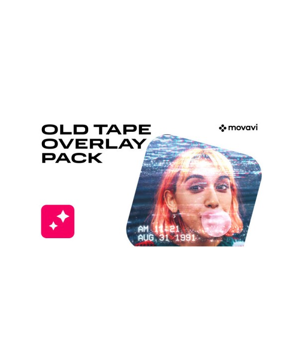 Movavi Video Suite 2023 - Old Tape Overlay Pack DLC Steam Key GLOBAL